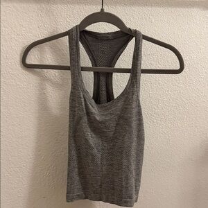 Lululemon Gray Racerback Tank Top